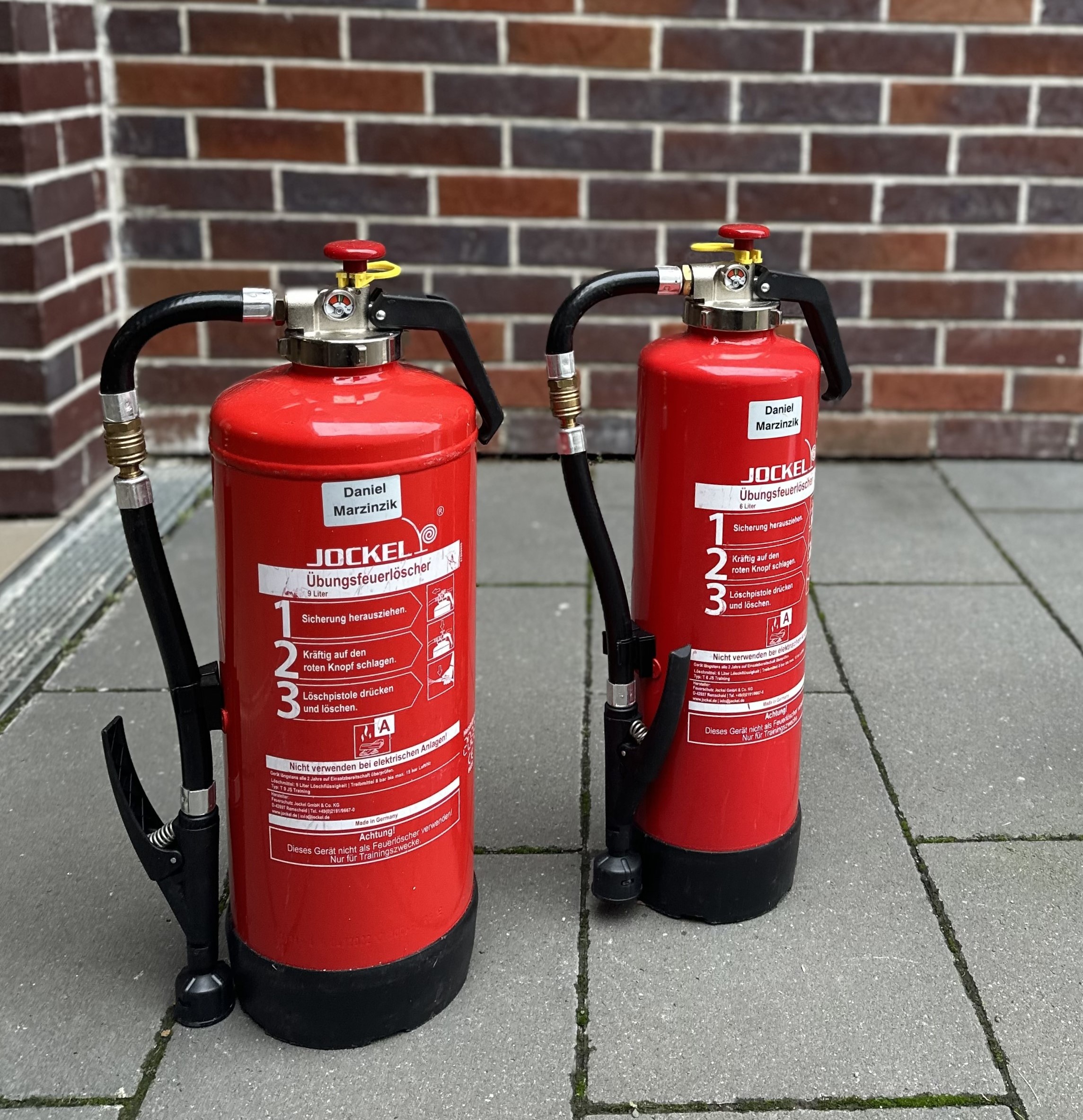 Feuerlöschtraining